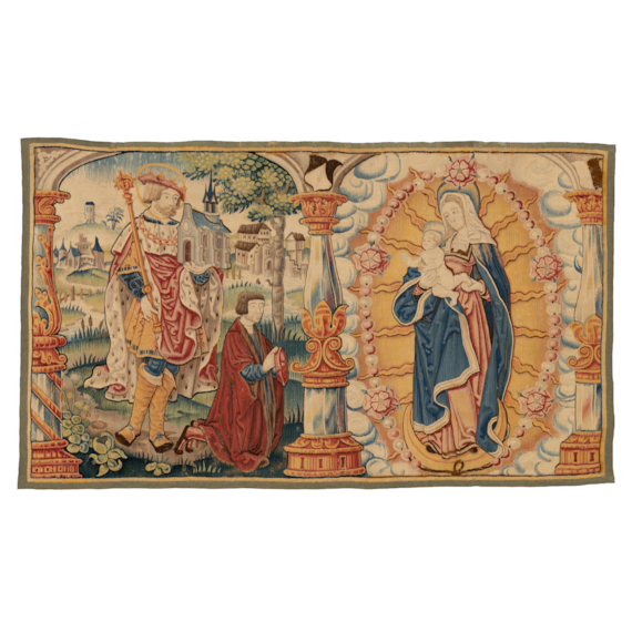 Mary of the Rosary and Donor